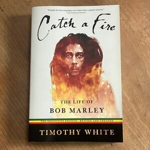 Catch a Fire: The Life of Bob Marley by Timothy White - revised softcover Cover
